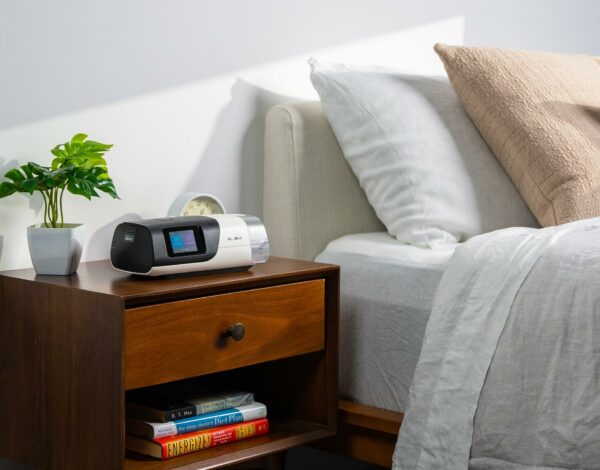appareil CPAP dans une chambre